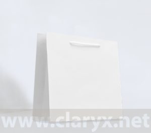 White kraft paper bags for gifts and branding