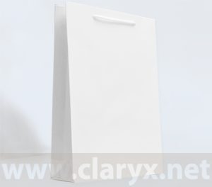 white paper bags