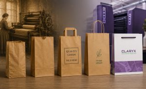 Paper bags manufacturing &ndash; from early production to modern branded paper bags